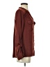 Democracy 100% Polyester Burgundy Long Sleeve Blouse Size S - photo 4