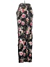 Zara Floral Black Casual Pants Size S - photo 2