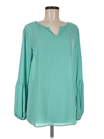 Joan Rivers Long Sleeve Blouse (view 1)