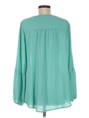 Joan Rivers Long Sleeve Blouse (view 2)