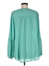 Joan Rivers 100% Polyester Teal Long Sleeve Blouse Size M - photo 2
