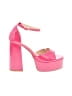X2B Color Block Pink Heels Size 8 1/2 - photo 1