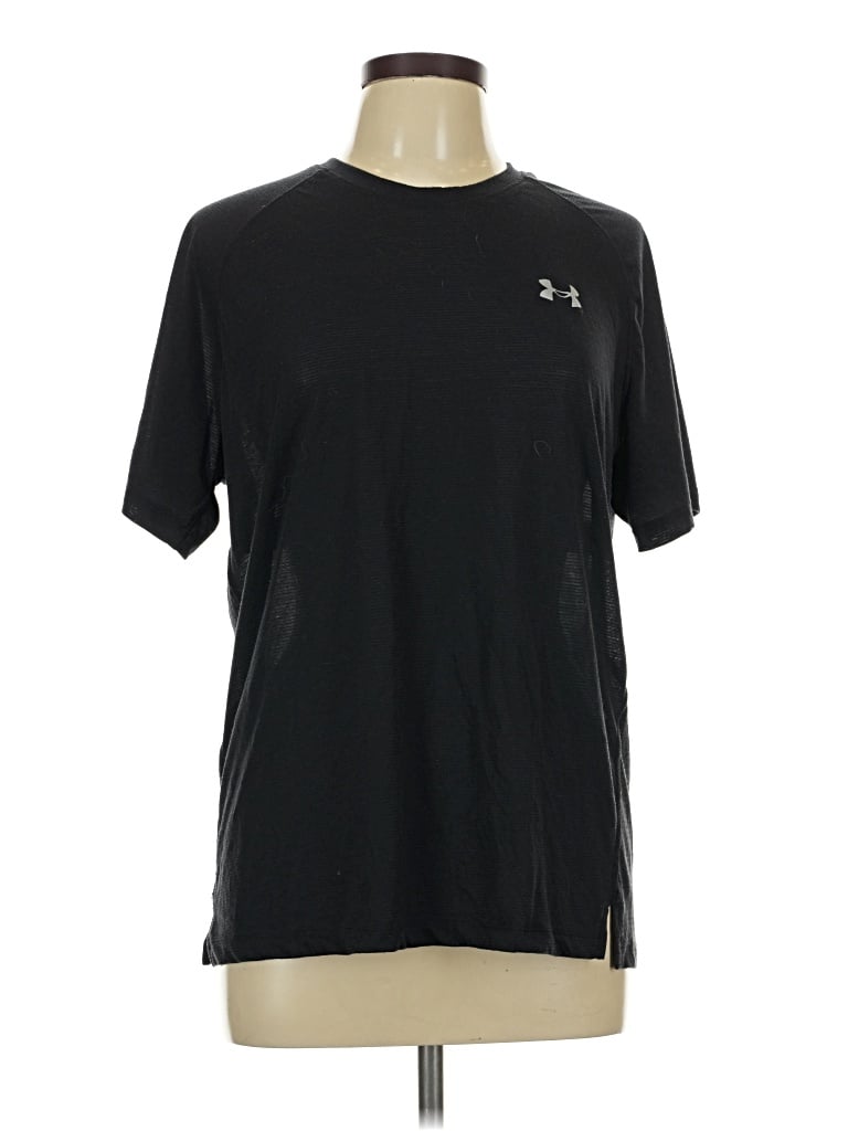 Pre-owned Under Armour Active T-shirt In Black