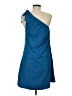 Unbranded 100% Polyester Solid Blue Casual Dress Size M - photo 2
