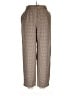 Giorgio Sant'Angelo 100% Wool Houndstooth Brown Wool Pants Size 14 - photo 1