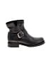 FRYE 100% Leather Black Ankle Boots Size 8 1/2 - photo 1