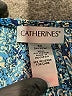 Catherines 100% Polyester Blue 3/4 Sleeve Blouse Size 5X - photo 7