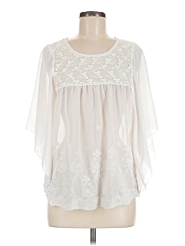 JW (JW Style) 3/4 Sleeve Blouse (view 1)