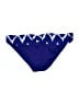 La Blanca Chevron-herringbone Blue Swimsuit Bottoms Size 14 - photo 2