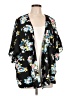 Atmosphere 100% Polyester Black Kimono Size L - photo 1