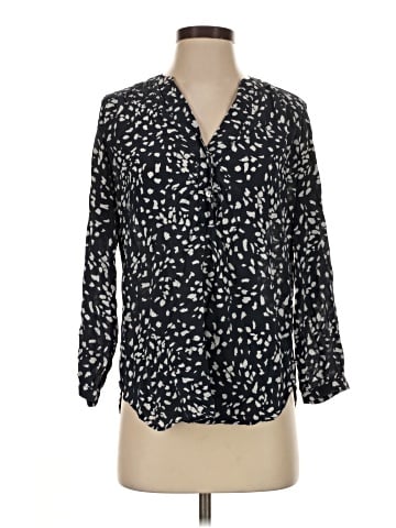 Amour Vert 3/4 Sleeve Silk Top (view 1)