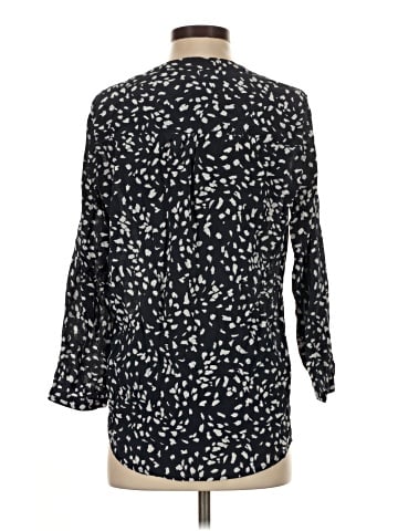 Amour Vert 3/4 Sleeve Silk Top (view 2)