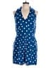 Torrid Polka Dots Blue Romper Size 10 - photo 1