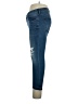 Express Color Block Blue Jeans Size 14 - photo 5