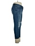 Express Color Block Blue Jeans Size 14 - photo 4