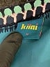 kiini Graphic Teal Swimsuit Bottoms Size M - photo 3