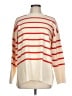 Zara Stripes Orange Pullover Sweater Size L - photo 1
