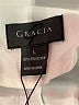 Gracia 100% Polyester Ivory Jacket Size L - photo 6