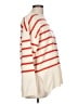 Zara Stripes Orange Pullover Sweater Size L - photo 4