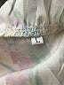 Unbranded 100% Polyester Floral Ivory Short Sleeve Blouse Size L - photo 8