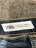Zara Solid Blue Jeans Size 2 - photo 7