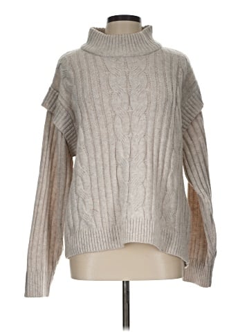 Time and Tru Turtleneck Sweater (view 1)