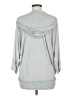 HEATHER 100% Modal Silver Gray 3/4 Sleeve Blouse Size M - photo 2