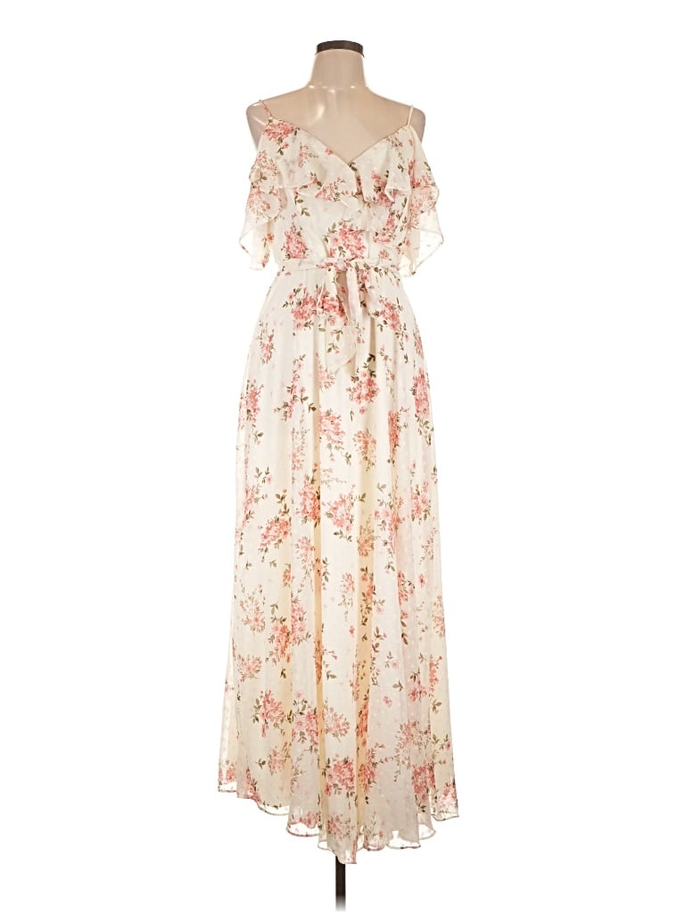 Pre-owned Premier Amour Casual Dress In Ivory