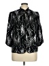 Alex Evenings Paisley Silver Blazer Size 1X - photo 1
