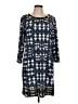 BCBGMAXAZRIA Tie-dye Blue Casual Dress Size L - photo 1