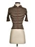 Theory Stripes Brown Cardigan Size P (petite) - photo 1