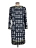 BCBGMAXAZRIA Tie-dye Blue Casual Dress Size L - photo 2