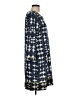 BCBGMAXAZRIA Tie-dye Blue Casual Dress Size L - photo 4