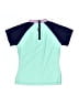 Eddie Bauer Teal Rash Guard Size 7 - 8 - photo 2