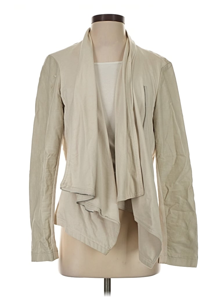 Pre-owned Inc International Concepts Jacket In Ivory