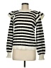 Ann Taylor LOFT Stripes Ivory Pullover Sweater Size M - photo 1