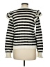 Ann Taylor LOFT Stripes Ivory Pullover Sweater Size M - photo 2