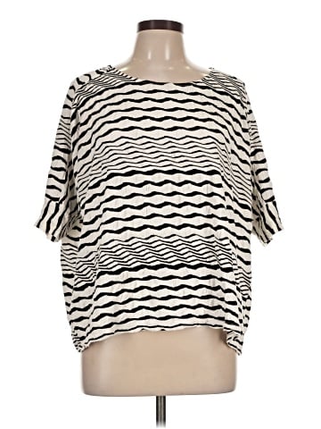 Chico's 3/4 Sleeve T-Shirt (view 1)