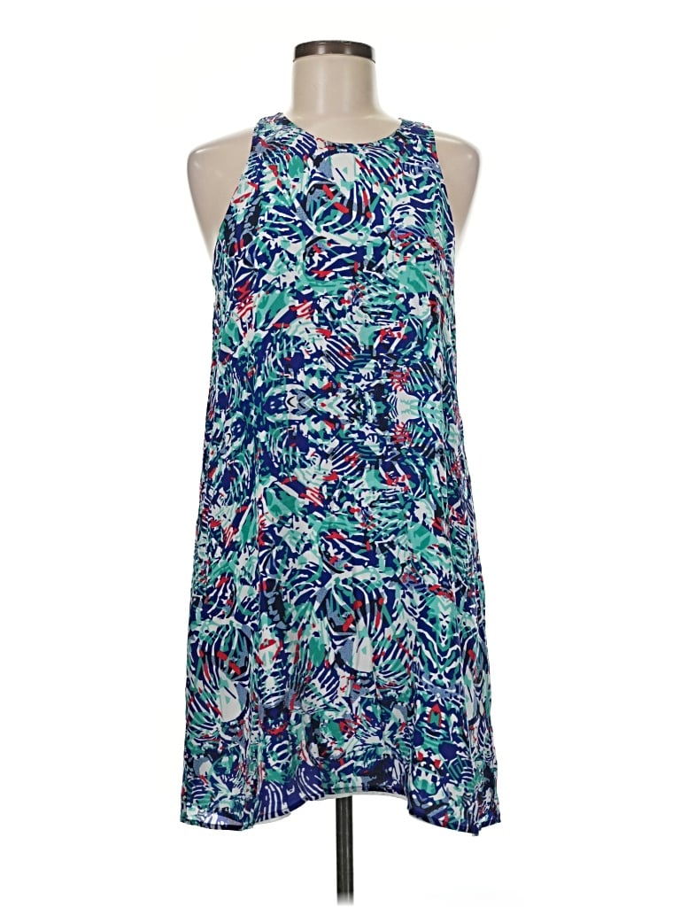 Pre-owned Amour Vert Casual Dress In Blue