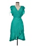 Lulus 100% Rayon Teal Green Swimsuit Cover Up Size M - photo 1