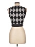Shein Black Sweater Vest Size L - photo 2