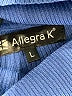 Allegra K Blue Turtleneck Sweater Size L - photo 7