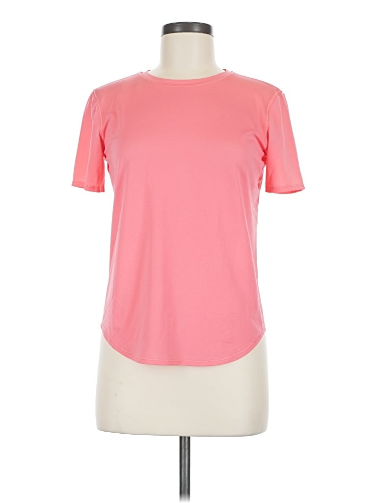 Pre-owned Lululemon Athletica Active T-shirt In Pink