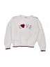 Bella Bliss 100% Cotton Hearts White Pullover Sweater Size 3 - photo 1