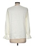 Chenault Ivory Long Sleeve Blouse Size M - photo 2