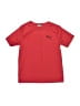 Puma 100% Polyester Red Short Sleeve T-Shirt Size S (kids) - photo 1