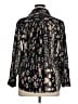 L'Agence 100% Silk Animal Print Black Long Sleeve Silk Top Size XL (4) - photo 2