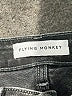 Flying Monkey Chevron-herringbone Gray Jeans Size 25 waist - photo 7