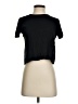 Zara 100% Cotton Black Short Sleeve Turtleneck Size S - photo 1