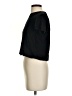 Zara 100% Cotton Black Short Sleeve Turtleneck Size S - photo 5